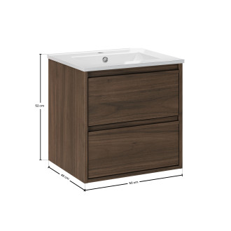 Comad SET-VOV 50CM LAVA Koupelnová sestava 50 cm s nábytkovým umyvadlem Lava