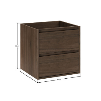 Comad VIOLA VILLA 82-50-46-2S Skříňka pod umyvadlo 50 cm 2 zásuvky