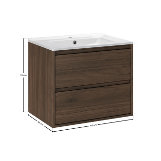Comad SET-VOV 60CM LAVA Koupelnová sestava 60 cm s nábytkovým umyvadlem Lava