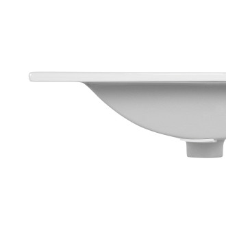 Zestaw meblowy 80cm z umywalką meblową Lava i szafką z lustrem