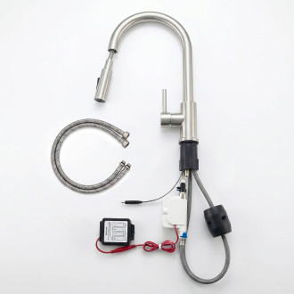 Kuchyňská baterie Rea Fresh Touch Brush Nickel