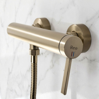 Sprchová baterie REA Rivo Brush Gold