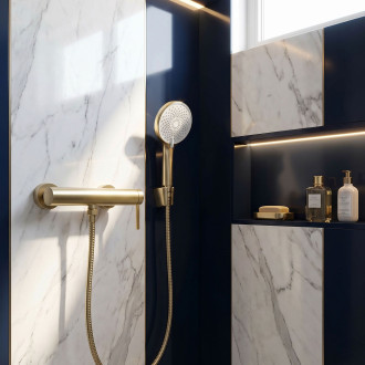 Sprchová baterie REA Rivo Brush Gold