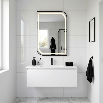 Zrcadlo LED ZONE 70X50 BLACK