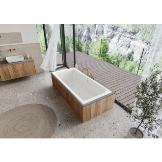 Obdélníková vana Kaldewei PURO NEXT COMBI 170x75 cm smaltovaná ocel levá i pravá 143400010001