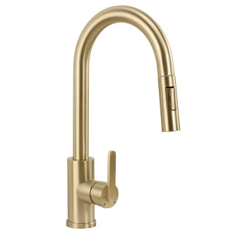 REA Ontario Kuchyňská baterie Brush Gold REA-B7575