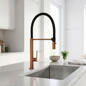 REA Viera Kuchyňská baterie copper brush REA-B4854