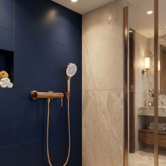 Sprchová baterie REA Rivo Brush Copper