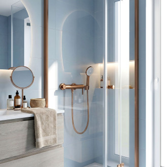 Sprchová baterie REA Rivo Brush Copper