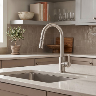 Kuchyňská baterie REA Ontario Brush Nickel