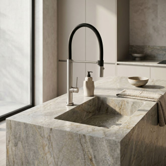 Kuchyňská baterie REA Viera - nickel brush