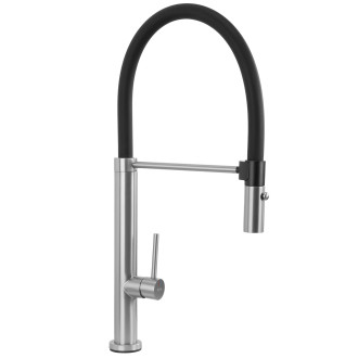 Kuchyňská baterie REA Viera - nickel brush