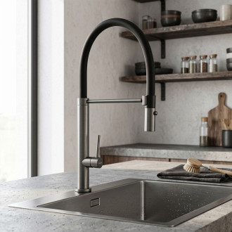 Kuchyňská baterie REA Viera Titanum