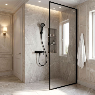 Sprchová baterie REA Rivo Black