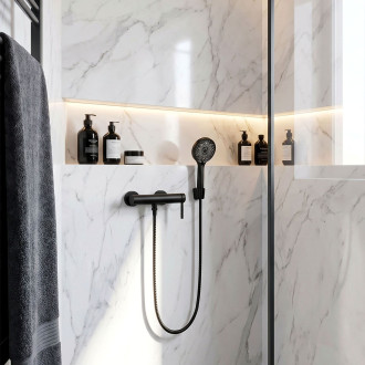 Sprchová baterie REA Rivo Black