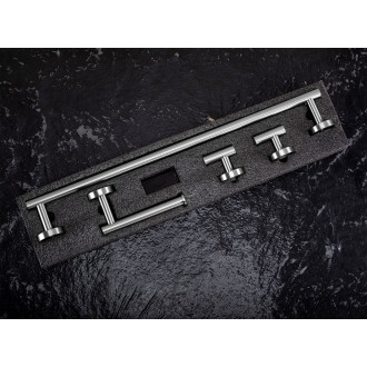 Sada koupelnových doplňků  Ari Brush Nickel 4 díly