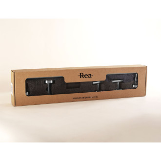 Sada koupelnových doplňků  Ari Brush Nickel 4 díly