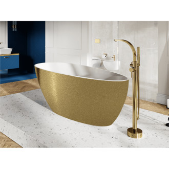 Stojánková vanová baterie DECCO II Zlatá broušená