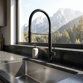 Kuchyňská baterie REA Viera Black