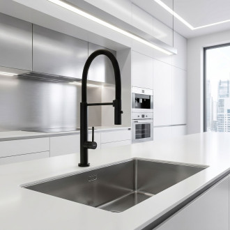 Kuchyňská baterie REA Viera Black