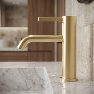 Koupelnová baterie Rea Rivo Brush Gold