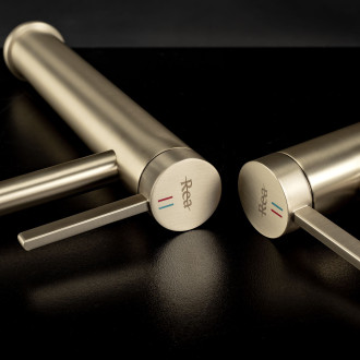 Koupelnová baterie Rea Rivo Brush Gold