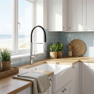 Kuchyňská baterie REA Viera Chrome