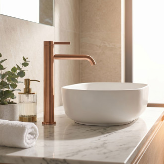 Koupelnová baterie Rea Rivo Brush Copper