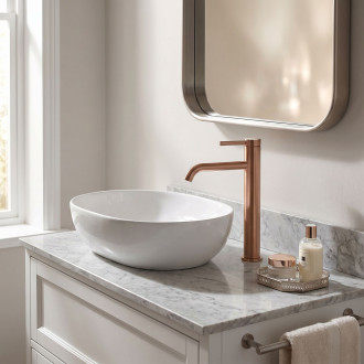 Koupelnová baterie Rea Rivo Brush Copper