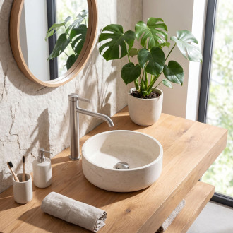 Koupelnová baterie Rea Rivo Brush Nickel