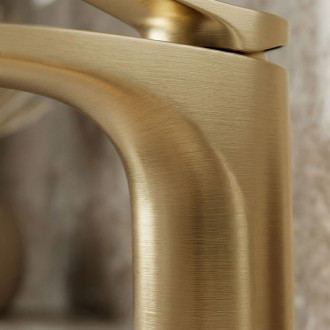 Umyvadlová baterie PREMIUM REA Vision Brush Gold High