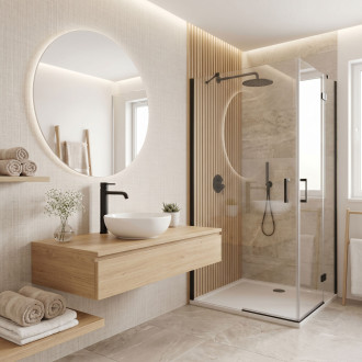 Koupelnová baterie Rea Rivo Black High