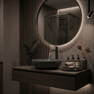 Koupelnová baterie Rea Rivo Black High