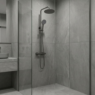 Sprchová sada bez výtoku s termostatem Rea Lungo Titan