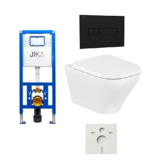 Závěsný WC set předstěnová montáž Roca Optica SIKOJSROOPTBL