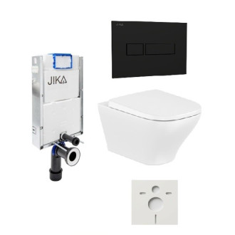 Závěsný WC set předstěnová montáž Roca Optica SIKOJZROOPTBL
