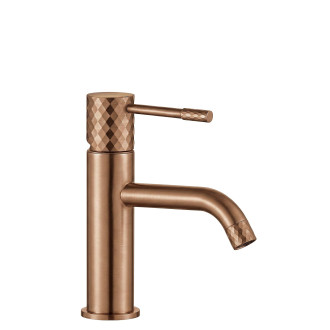 Umyvadlová baterie Rea Lungo Diamond Brush Copper