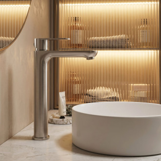 Koupelnová baterie Rea Logan Brush Nickel