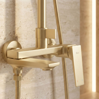 Sprchový set Rea Prime Brush Gold