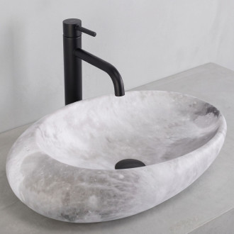 REA Umyvadlo na desku Roxy C Stone L.Grey REA-U6651