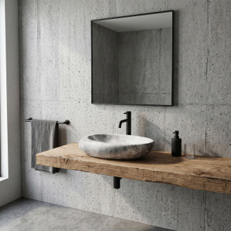 REA Umyvadlo na desku Roxy C Stone L.Grey REA-U6651