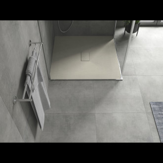 Mexen Hugo brodzik kwadratowy SMC 100 x 100 cm, beżowy - 42691010