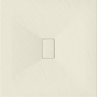 Mexen Hugo brodzik kwadratowy SMC 100 x 100 cm, beżowy - 42691010