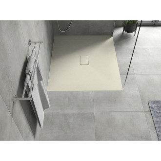 Mexen Hugo brodzik prostokątny SMC 120 x 100 cm, beżowy - 42691012