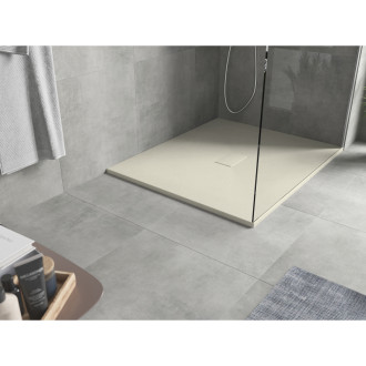 Mexen Hugo brodzik prostokątny SMC 120 x 100 cm, beżowy - 42691012