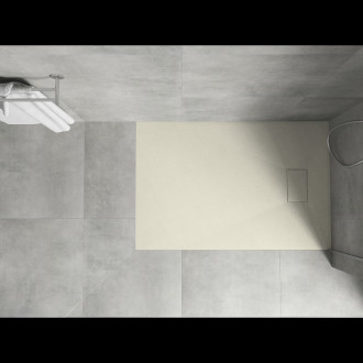 Mexen Hugo brodzik prostokątny SMC 120 x 80 cm, beżowy - 42698012