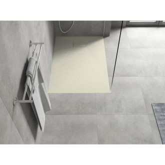 Mexen Hugo brodzik prostokątny SMC 100 x 90 cm, beżowy - 42699010