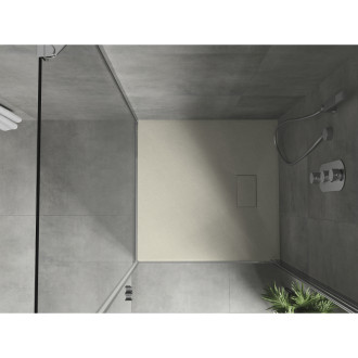 Mexen Hugo brodzik kwadratowy SMC 90 x 90 cm, beżowy - 42699090