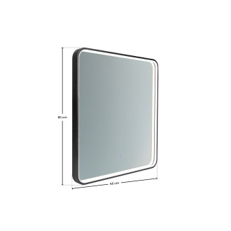 Comad VEGA LU LED 65 LED zrcadlo v rámu