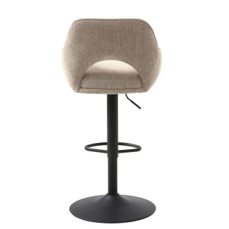 Barová židle Unique-Furniture Cowley béžová hladká látka 55050004